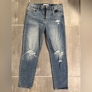 Eunina Distressed Skinny Jeans